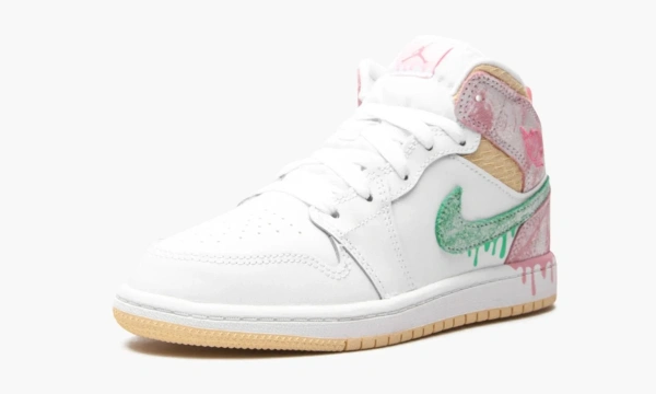 Air Jordan 1 Mid SE PS Ice Cream Kids 