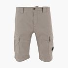C.P. Company Lens Cargo Shorts Grey