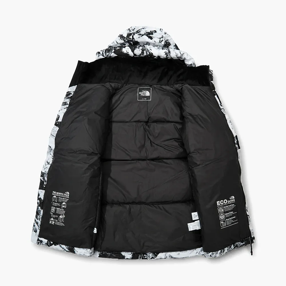 The North Face White Label Challenge Air Down Jacket Snow Mountain White