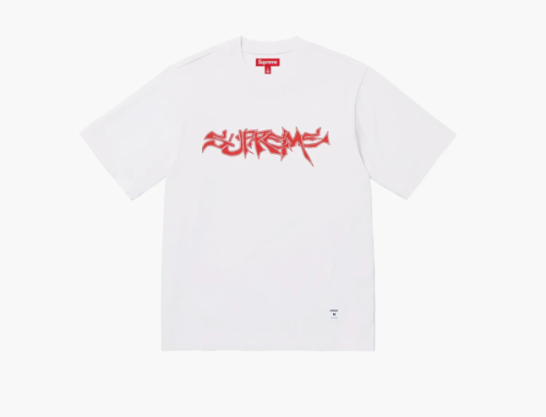 Supreme Mental S/S Top  White 