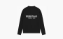 Fear of God Essentials Classic Long-Sleeve Tee Jet Black 