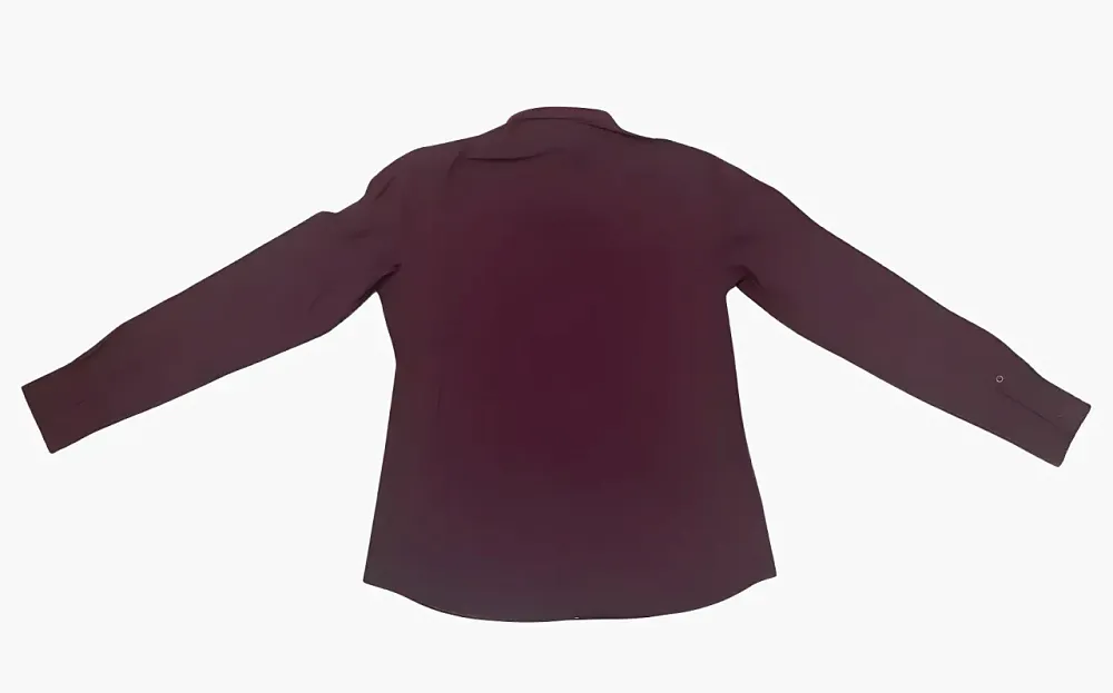 Burberry Shirt Mens Dark Red