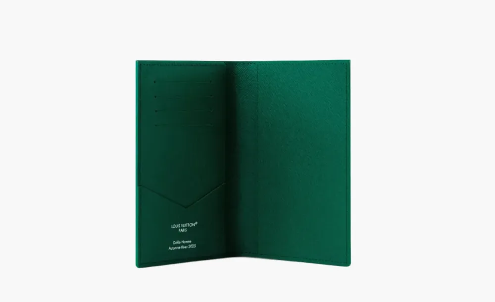 Louis Vuitton x Nigo Passport Cover Green