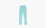 Sporty & Rich Jogger Pants With Printed Logo Light Blue 