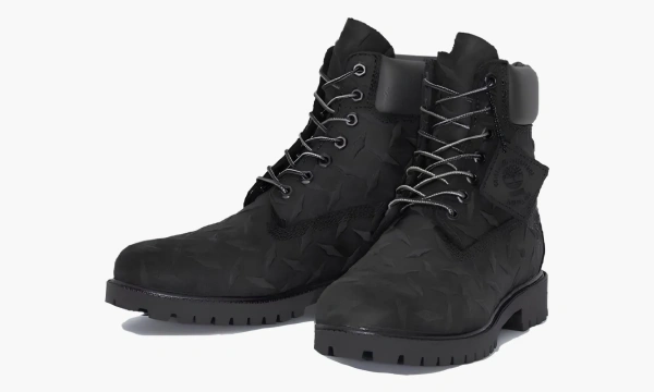 Timberland 6″ Premium Waterproof Boot Supreme Diamond Plate Black 