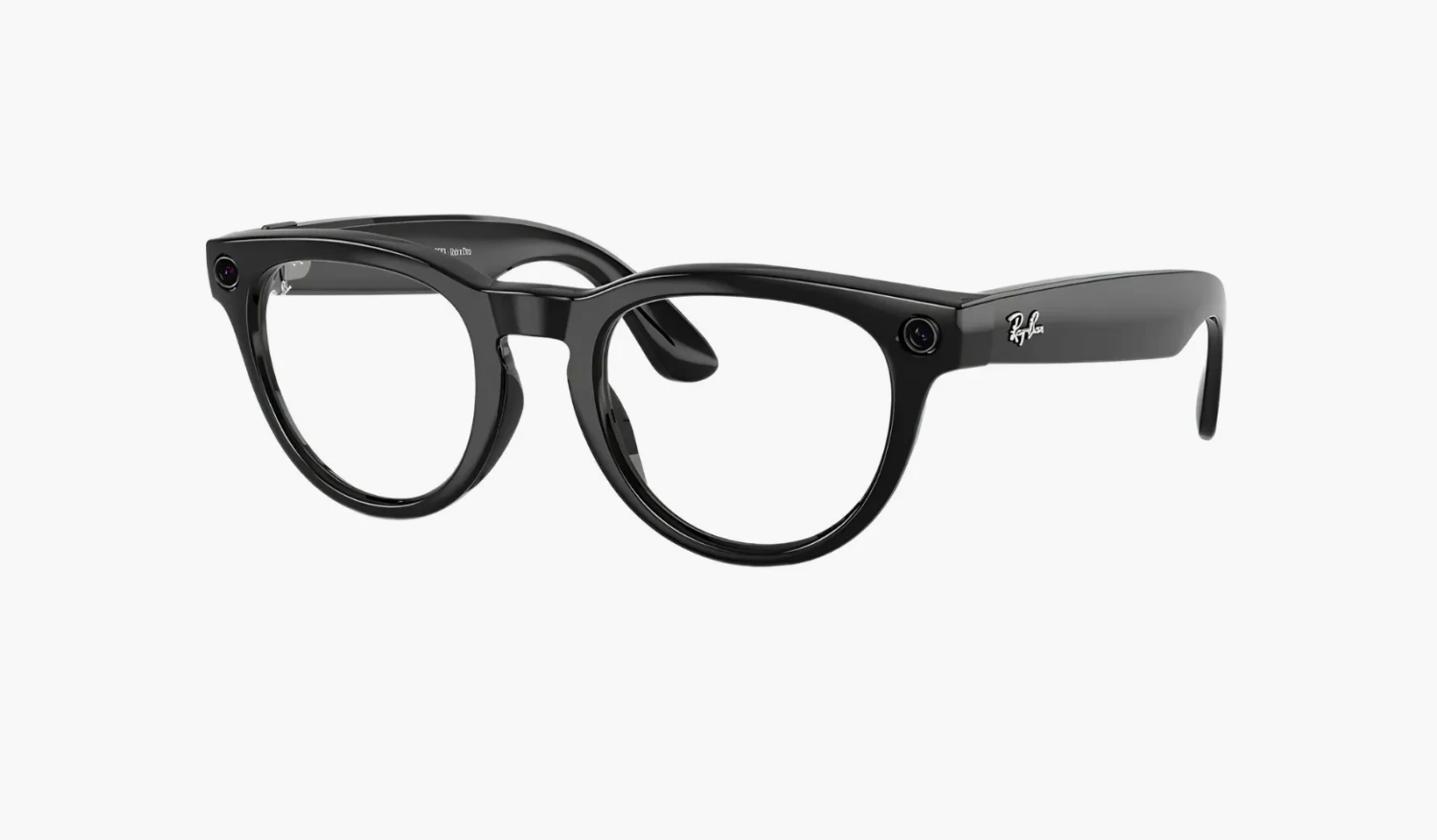 Ray-Ban Meta Headliner Shiny Black Transitions Sapphire 
