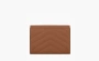 Saint Laurent Cassandre Grain De Poudre Envelope Wallet Small Dark Natural 