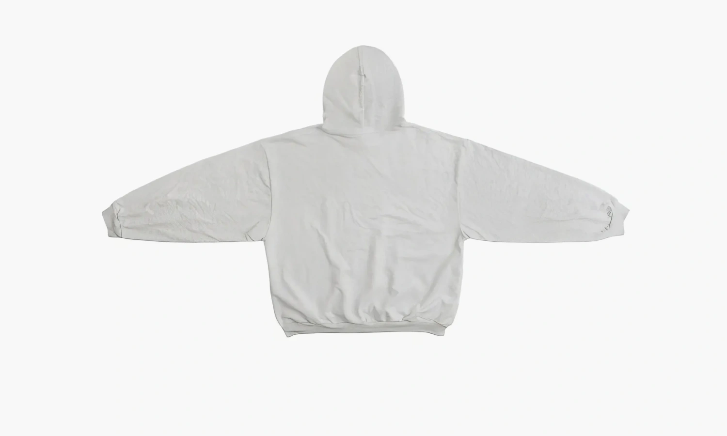 Yeezy Gosha White Hoodie Black Dogs 