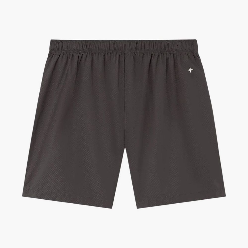 Stone Island S.I. Stellina Light Stretch Shorts Charcoal Gray