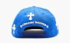 Chrome Hearts Cross Patch Baseball Hat Blue