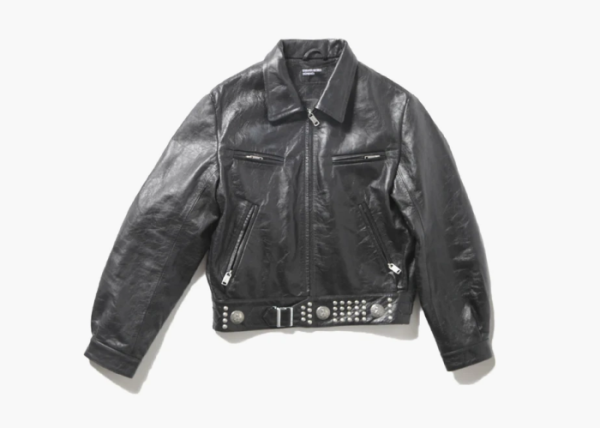 Enfants Riches Déprimés Studded Scorpio Rising Leather Jacket Black 
