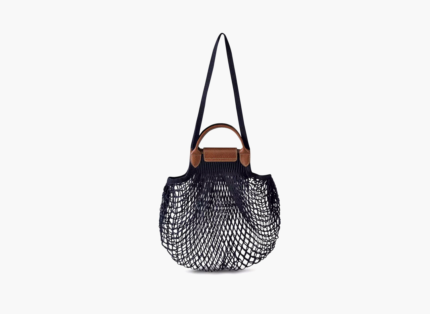Longchamp Le Pliage Filet Top Handle Bag  "Navy" 