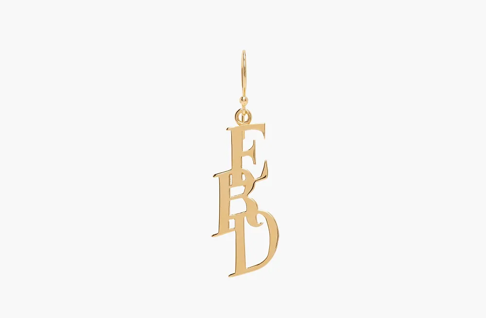 Enfants Riches Déprimés Pendant Earring Gold