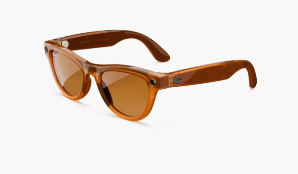 Ray-Ban Meta Skyler Sunglasses Shiny Caramel / Brown  Ray-Ban Meta Skyler Sunglasses Shiny Caramel / Brown