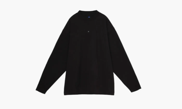 Yeezy X GAP X Balenciaga Logo Longsleeve Tee Black 
