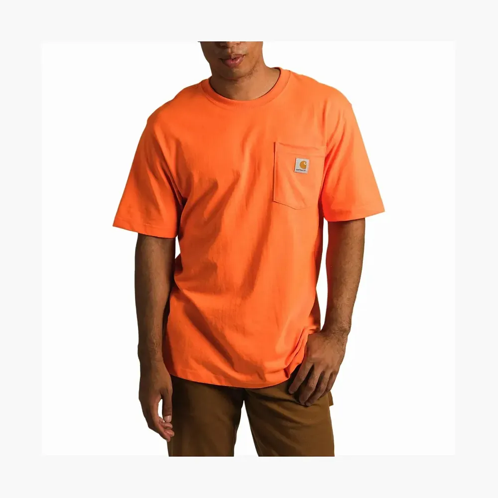 Carhartt Pocket T-Shirt Orange