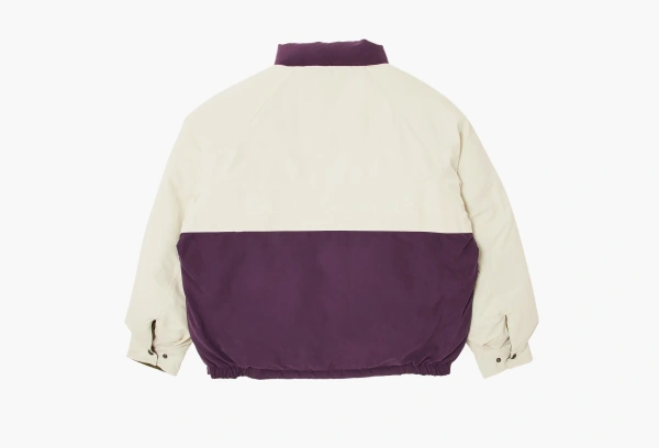 Supreme Reversible Down Puffer Jacket Purple  Supreme Reversible Down Puffer Jacket Purple