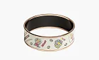 Hermès Funny Ice Cream bangle White