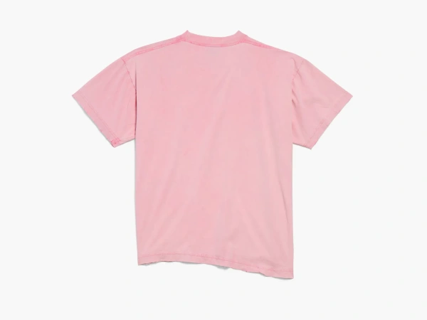 Balenciaga Laurel Classic Boxy T-Shirt Baby Pink 