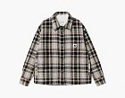 Carhartt WIP Check Flannel Overshirt Brown