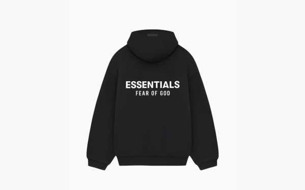 Fear of God Essentials SS25 Cargo Fleece Hoodie Black 