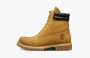 Timberland 6 Inch Classic Waterproof Wide Fit Boots "Wheat Nubuck" 