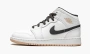 Air Jordan 1 Mid GS White / Arctic Orange 