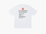 Palace x McDonald's Description T-Shirt White Description 2 