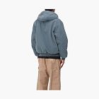 Carhartt WIP Active Jacket Hooded Blue Grey