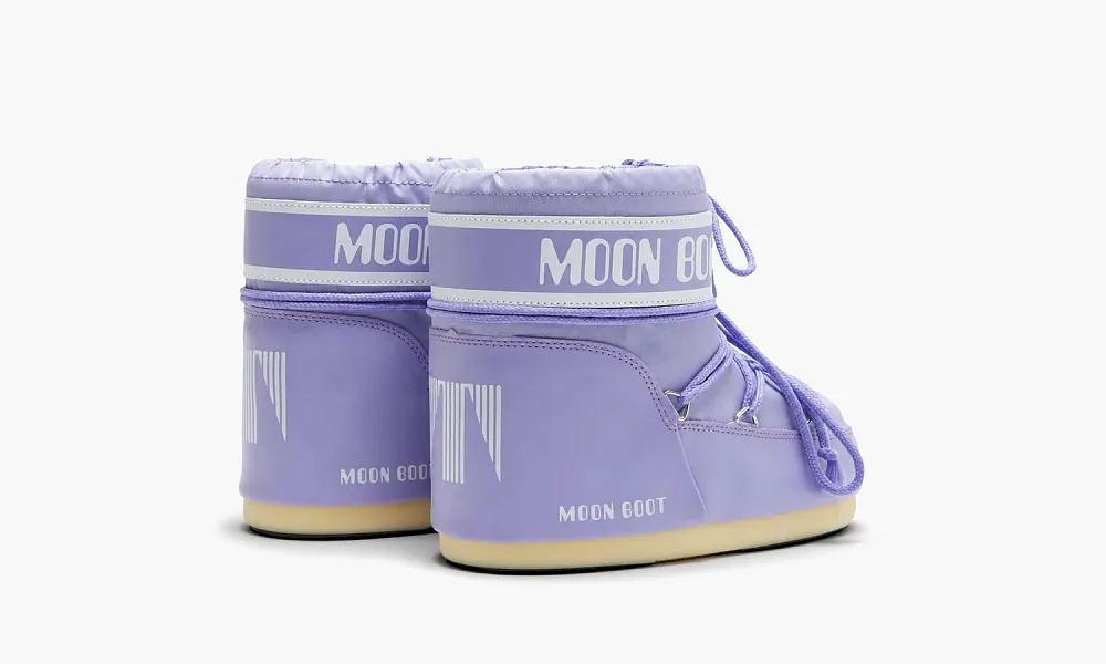 Moon Boot Icon Low Nylon Lilac