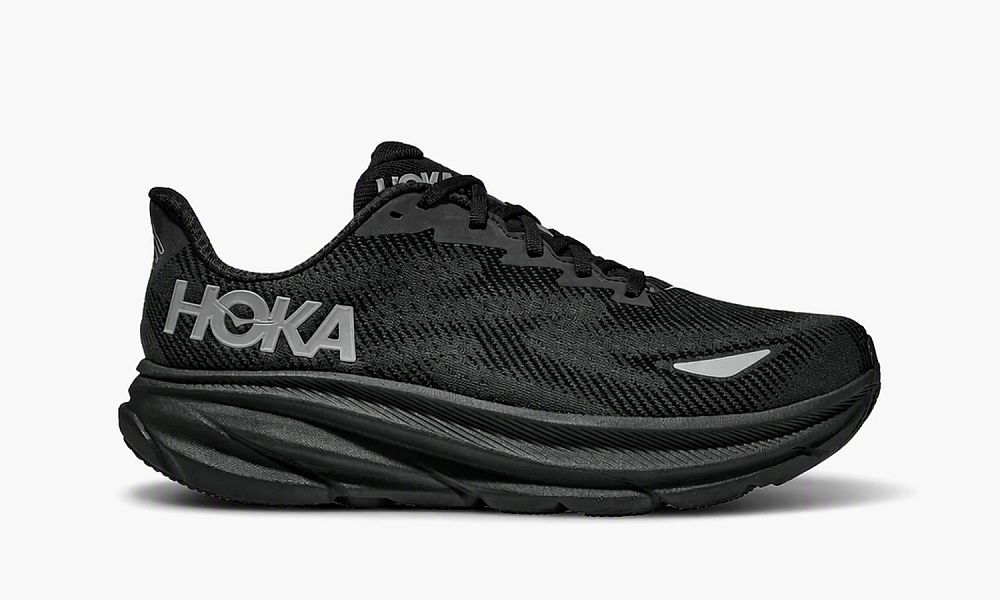 HOKA Wmns Clifton 9 GORE-TEX 'Triple Black' 2023