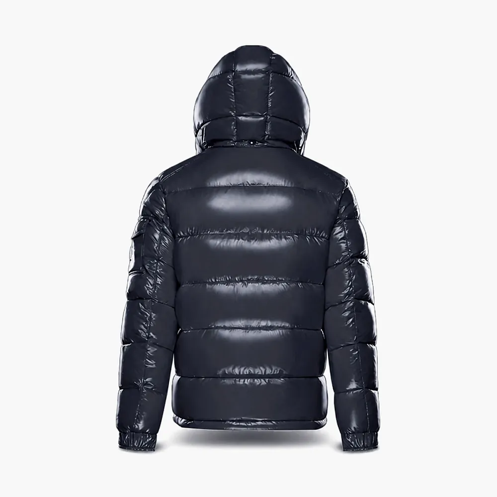 Moncler Maya Short Down Jacket Dark Blue