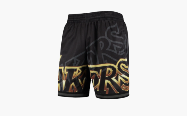 Mitchell & Ness x Los Angeles Lakers Big Face 4.0 Fashion Shorts Black  Mitchell & Ness x Los Angeles Lakers Big Face 4.0 Fashion Shorts Black