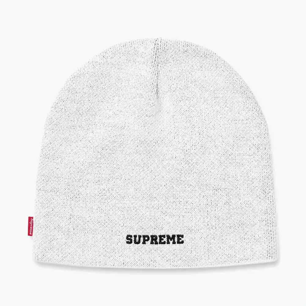 Supreme x Nike Oval Beanie Heather Grey