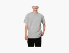 Carhartt WIP Chase Logo T-Shirt Grey