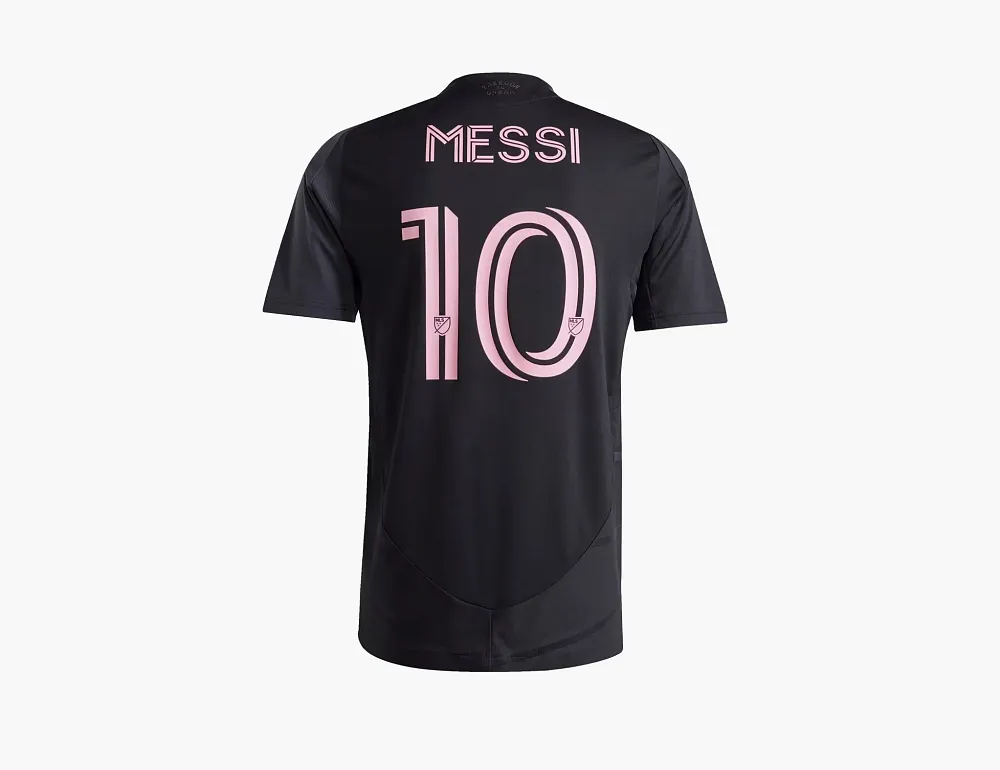 Adidas Inter Miami CF 25/26 Messi Away Authentic Jersey T-Shirt  Black