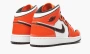 Air Jordan 1 Mid SE GS Turf Orange 