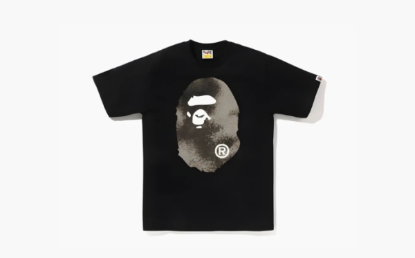 A Bathing Ape Head T shirt Black BKX  A Bathing Ape Head T shirt Black BKX