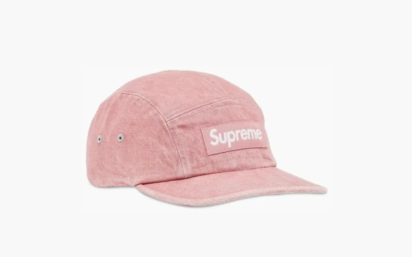 Supreme Denim Camp Cap Pink 