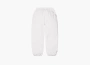 Supreme  Spellout Embroidered Track Pant  White 