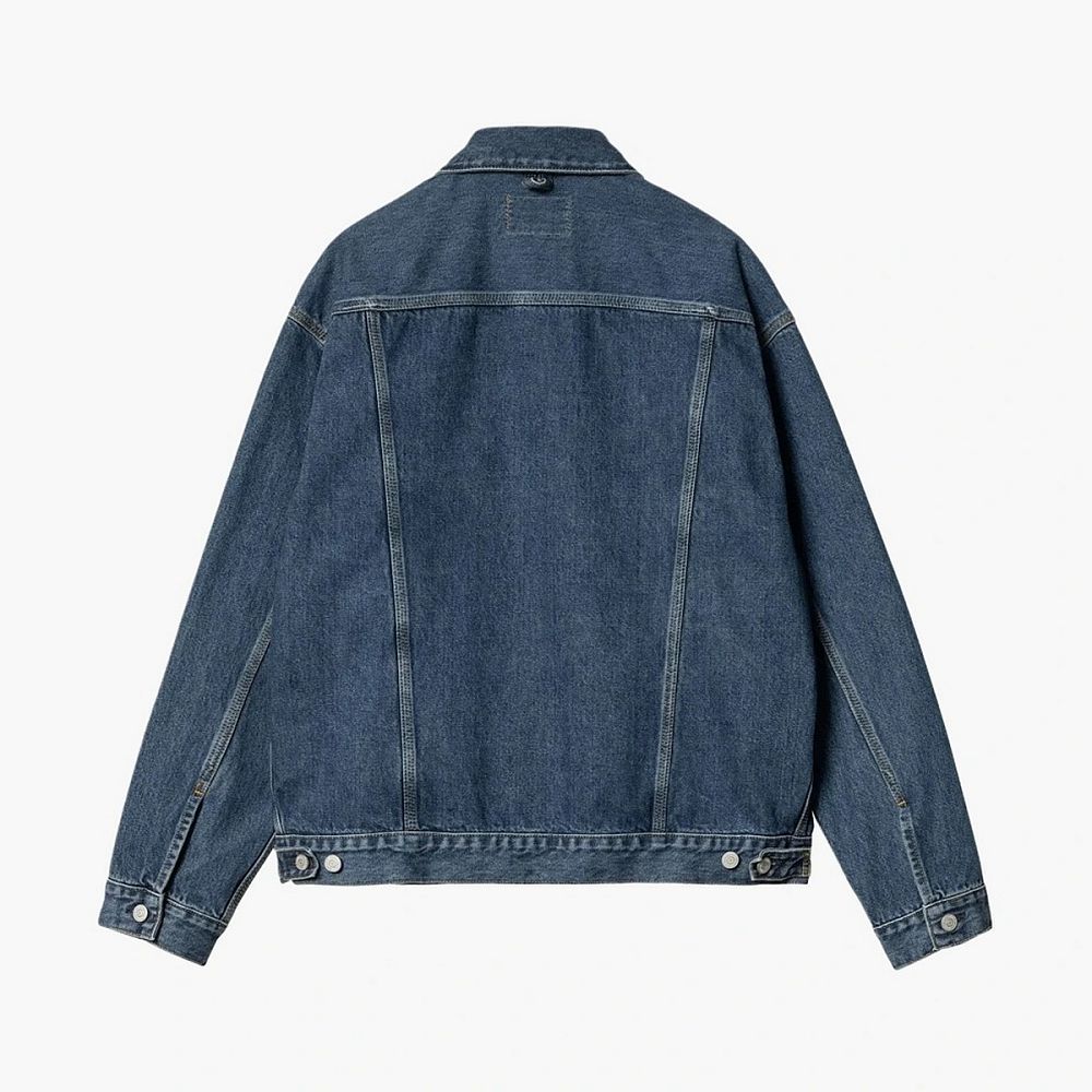 Carhartt WIP Helston Denim Jacket Blue