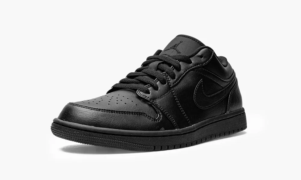 Air Jordan 1 Low Triple Black 2022