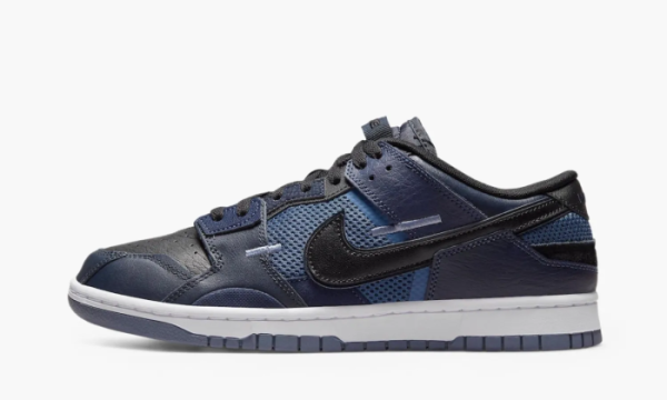 Nike Dunk Low Scrap Black Navy 