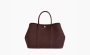 Hermes Garden Party Canvas With Leather Garden Bag Brown 