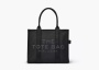 фото Marc Jacobs The Leather Large Tote Bag "Black" (Marc Jacobs)-H020L01FA21 001