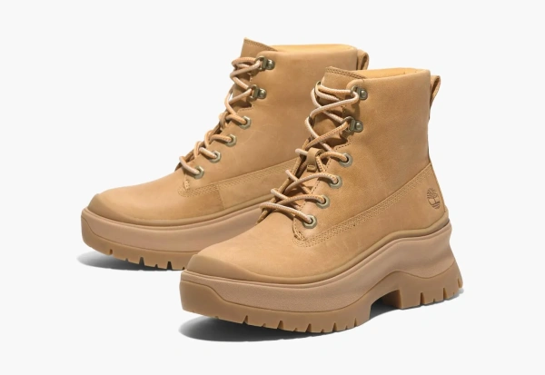 Timberland Roxie Lane Mid Lace-Up Boot WMNS Wheat Full Grain 