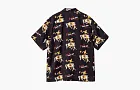 Carhartt WIP Horse Print Camp Shirt Black