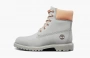 Timberland 6-Inch Premium Leather Boots WMNS "Light Grey" 