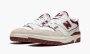 New Balance 550 Sea Salt Burgundy 