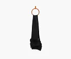 Loewe Scarf in Alpaca Blend Black